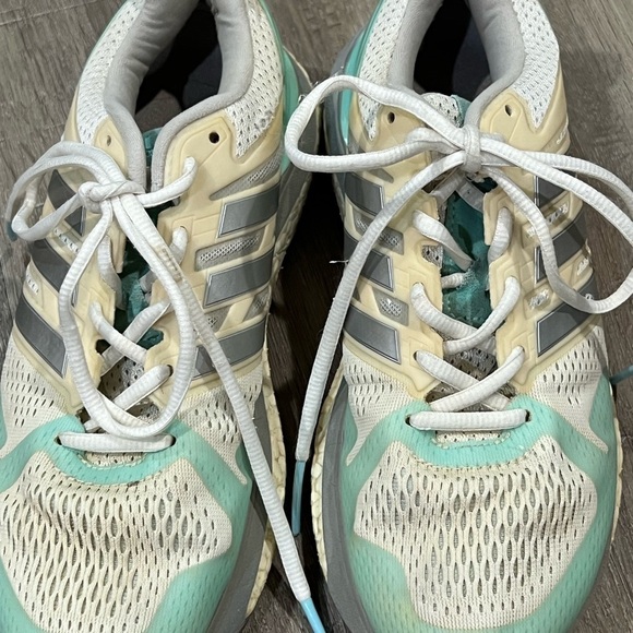 Women’s Adidas 6.5 Boost Cloudfoam Racer Mesh Running Athletic Walking Shoe - Picture 9 of 11